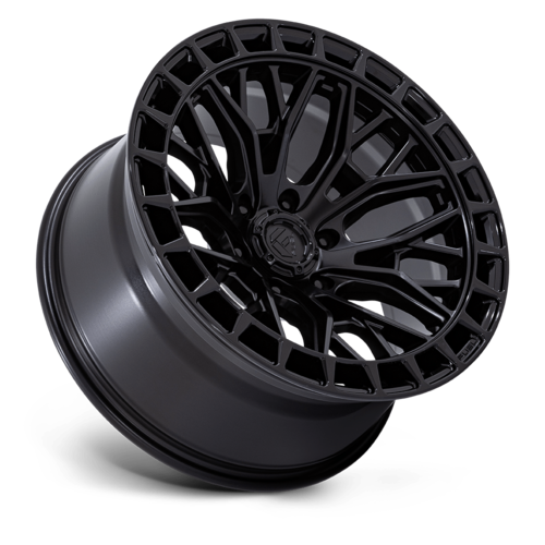 Fuel 1PC Sigma 17x9 Blackout with Gloss Black Lip - 5x127 Bolt Pattern, +1 Offset