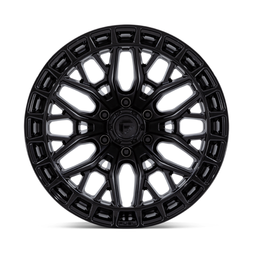 Fuel 1PC Sigma 20x9 Blackout with Gloss Black Lip Wheel - 5x127 Bolt Pattern, +1 Offset