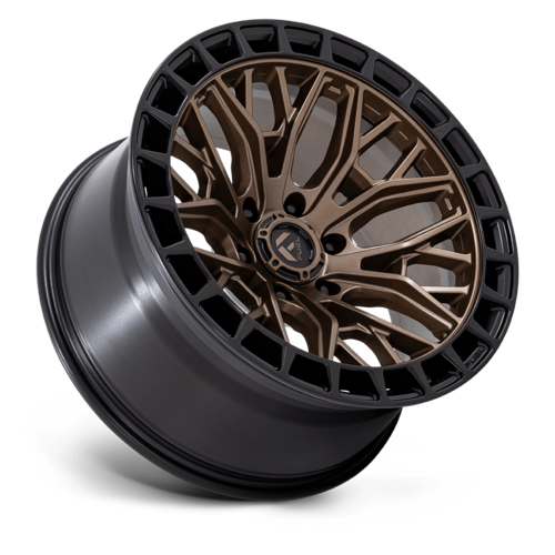 Fuel 1PC Sigma 20x10 Matte Bronze with Matte Black Lip Wheel for 5x127 Bolt Pattern