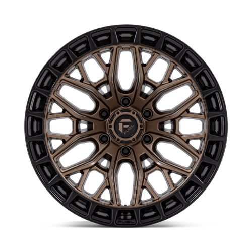 Fuel 1PC Sigma 20x9 Matte Bronze with Matte Black Lip Wheel - 6x135 Bolt Pattern, +1 Offset