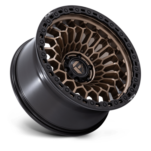 Fuel 1PC FC870 Sinister 20x9 Matte Bronze with Matte Black Lip Wheel