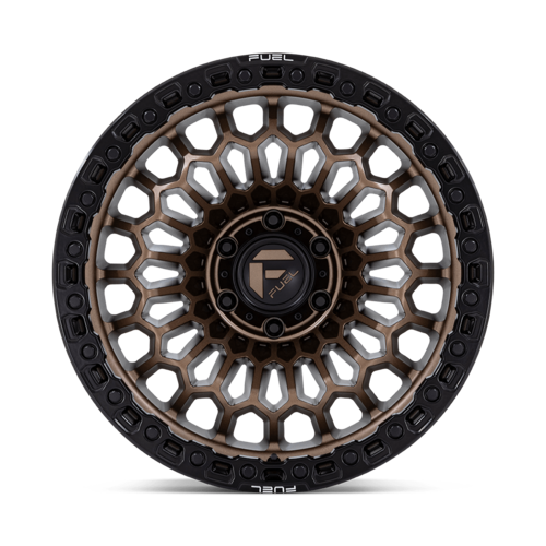 Fuel 1PC FC870 Sinister 20x10 Matte Bronze with Black Lip Wheel for 6x135 Bolt Pattern