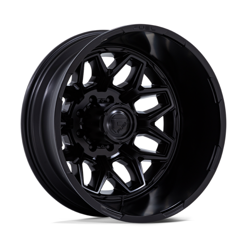Fuel 1PC D871 Flux Dually 20x8.25 Blackout Wheel with -201 Offset and 8x210 Bolt Pattern