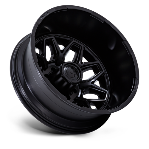 Fuel 1PC D871 Flux Dually 20x8.25 Blackout Wheel with 8x200 Bolt Pattern and -227 Offset