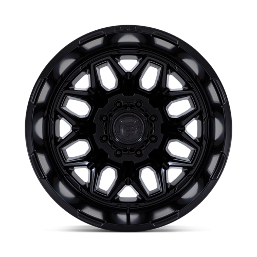 Fuel 1PC D871 Flux Dually 22x8.25 Blackout Wheel with 8x170 Bolt Pattern and -227 Offset