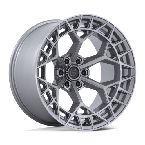 Fuel 1PC FC873 Charger 17x9 Platinum Gray Wheel with 5x127 Bolt Pattern and 71.50 Center Bore