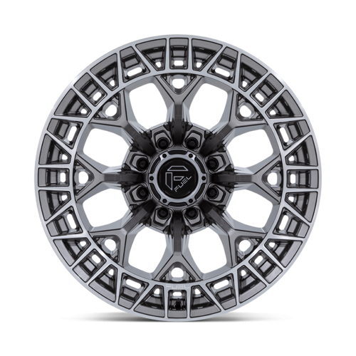 Fuel 1PC FC873 Charger 20x9 Silver Platinum Wheel with 8x165.1 Bolt Pattern