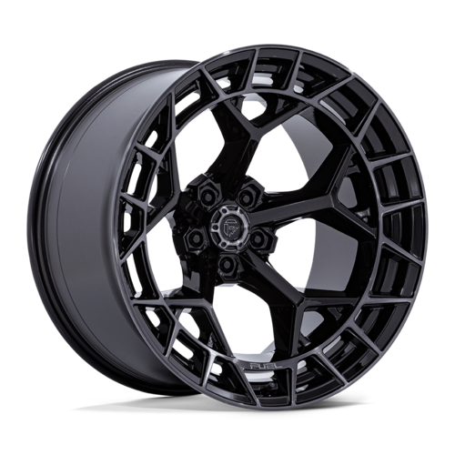 Fuel 1PC FC873 Charger 20x10 Gloss Black with Brushed Dark Tint Wheel