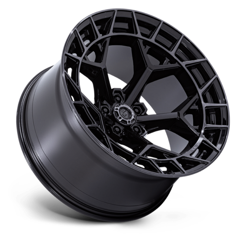 Fuel 1PC FC873 Charger 20x10 Gloss Black with Brushed Dark Tint Wheel