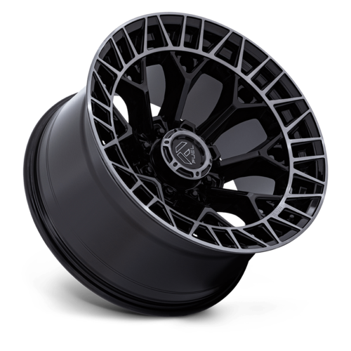 Fuel 1PC FC873 Charger 20x10 Black Gloss with Brushed Dark Tint Wheel