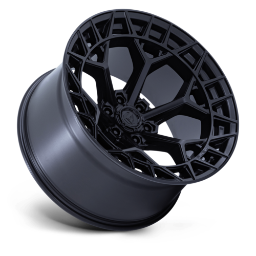 Fuel 1PC FC873 Charger 17x9 Blackout Wheel with -12 Offset and 5x127 Bolt Pattern