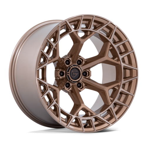 Fuel 1PC FC873 Charger 17x9 Bronze Platinum Finish with -12 Offset and 5x127 Bolt Pattern