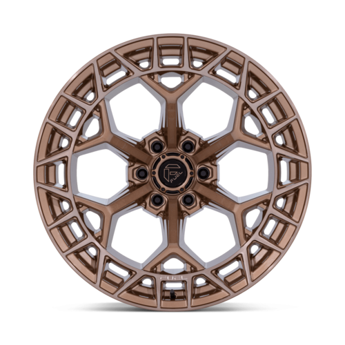 Fuel 1PC FC873 Charger 17x9 Bronze Platinum Finish with -12 Offset and 5x127 Bolt Pattern