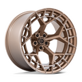 Fuel 1PC FC873 Charger 22x12 Platinum Bronze Wheel with 5x127 Bolt Pattern and -44 Offset