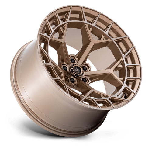 Fuel 1PC FC873 Charger 22x12 Platinum Bronze Wheel with 5x127 Bolt Pattern and -44 Offset