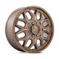 Fuel 1PC D876 Flux Dually 22x8.25 Platinum Bronze Wheel with 8x165.1 Bolt Pattern and +104 Offset