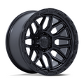 Fuel 1PC FC881 Surge 17x9 Matte Black with Gloss Black Lip Wheel for 6x135 Bolt Pattern +20 Offset