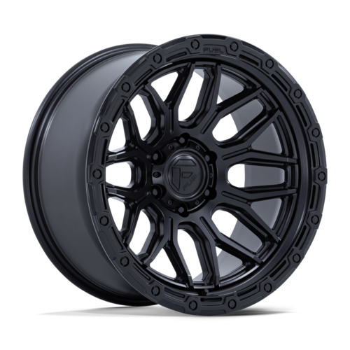 Fuel 1PC FC881 SURGE 17x9 Matte Black with Gloss Black Lip Wheel
