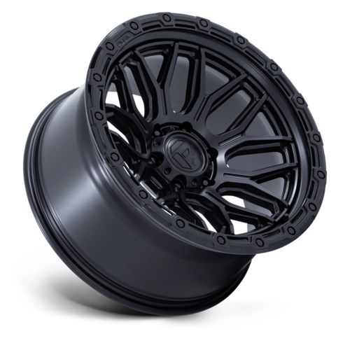 Fuel 1PC FC881 Surge 17x9 Matte Black with Gloss Black Lip Wheel for 6x139.7 Bolt Pattern and +20 Offset