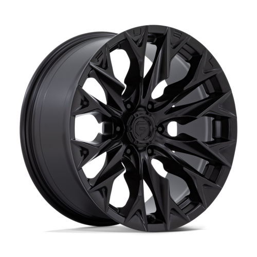 Fuel 1PC D804 Flame 20x9 Blackout Off-Road Wheel with 6x135 Bolt Pattern and +1 Offset