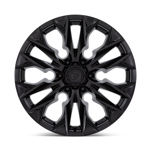 Fuel 1PC D804 Flame 20x9 Blackout Off-Road Wheel with 6x135 Bolt Pattern and +1 Offset