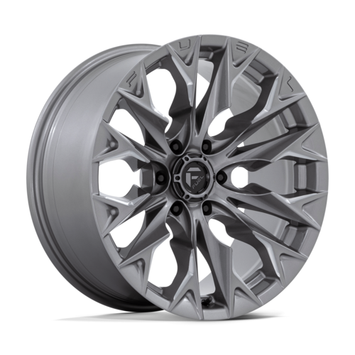 Fuel 1PC D806 FLAME 20x9 Silver Platinum Wheel with 6x139.7 Bolt Pattern and 106.10 Center Bore
