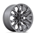 Fuel 1PC D806 FLAME 20x9 Silver Platinum Wheel with 6x139.7 Bolt Pattern and 106.10 Center Bore