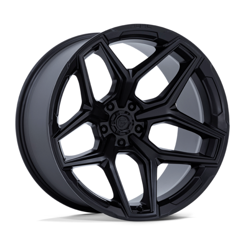 Fuel 1PC FLUX 17x9 Blackout Wheel with 5x127 Bolt Pattern and -12 Offset