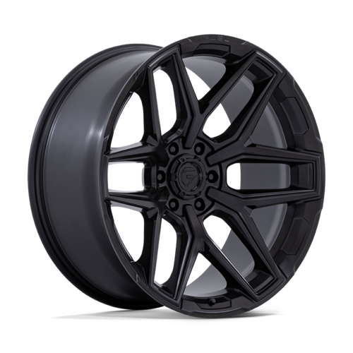 Fuel 1PC Flux 20x10 Blackout Wheel with 6x139.7 Bolt Pattern and -18 Offset