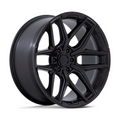 Fuel 1PC FLUX 18x9 Blackout Wheel with 6x114.3 Bolt Pattern and +20 Offset