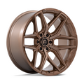 Fuel 1PC Flux 20x9 Bronze Platinum Wheel - 6x120 Bolt Pattern, +20 Offset, 66.9mm Center Bore