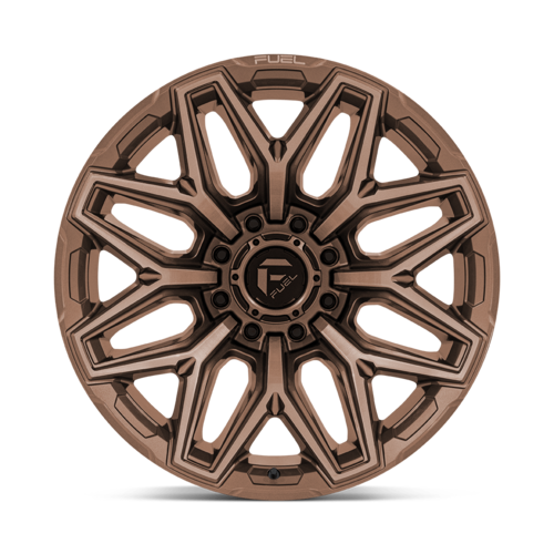 Fuel 1PC Flux 22x12 Bronze Finish Off-Road Wheel with 8x170 Bolt Pattern and -44 Offset
