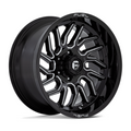 Fuel 1PC D807 Hurricane 20x10 Inch Gloss Black Milled Wheel with -18 Offset and 6x135 Bolt Pattern