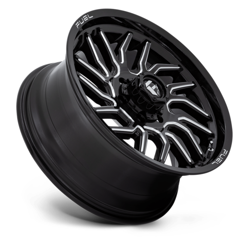 Fuel 1PC D807 Hurricane 20x9 Gloss Black Milled Wheel with 6x135 Bolt Pattern and 87.10 Center Bore