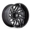 Fuel 1PC D807 Hurricane 20x9 Gloss Black Milled Off-Road Wheel with 8x180 Bolt Pattern