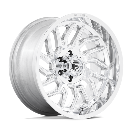 Fuel 1PC D809 Hurricane 20x10 Polished Milled Wheel with -18 Offset