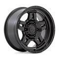 Fuel 1PC D799 Oxide 17x8.5 Blackout Off-Road Wheel with 6x139.7 Bolt Pattern and -10mm Offset