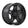 Fuel 1PC D799 OXIDE 18x9 Blackout Off-Road Wheel with 6x139.7 Bolt Pattern