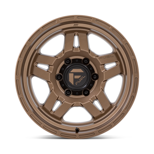 Fuel 1PC D800 OXIDE Matte Bronze 17x8.5 Wheel with -10mm Offset and 6x139.7 Bolt Pattern