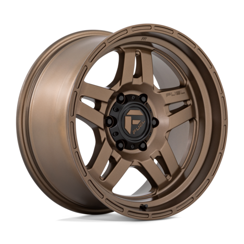 Fuel 1PC D800 OXIDE 18x9 Matte Bronze Wheel with 6x139.7 Bolt Pattern and 106.10 Center Bore