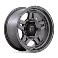 Fuel 1PC D801 OXIDE 17x8.5 Matte Gunmetal Wheel with 6x139.7 Bolt Pattern and 106.10 Center Bore