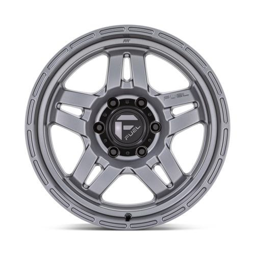 Fuel 1PC D801 OXIDE Matte Gunmetal 18x9 Wheel with 6x139.7 Bolt Pattern and 106.10mm Center Bore