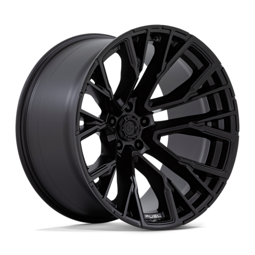 Fuel 1PC D847 Rebar 22-Inch x 12-Inch Blackout Wheel with -44mm Offset
