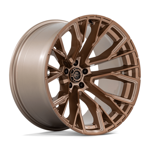 Fuel 1PC D850 REBAR 22x12 Bronze Plated Wheel with -44 Offset and 5x127 Bolt Pattern