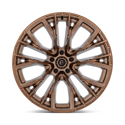 Fuel 1PC D850 REBAR 22x12 Bronze Plated Wheel with -44 Offset and 5x127 Bolt Pattern