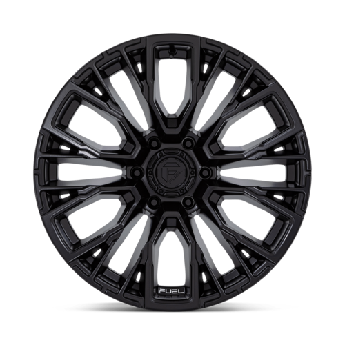 Fuel 1PC D847 Rebar 20x10 Inch Blackout Wheel with 6x135 Bolt Pattern and -18 Offset