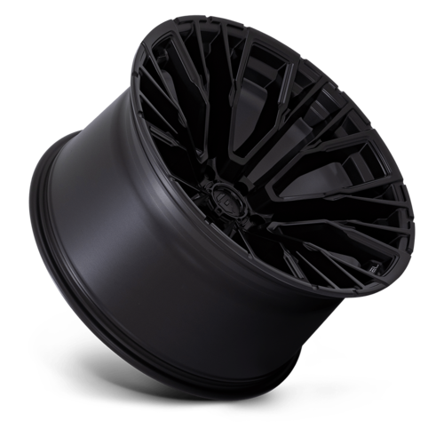 Fuel 1PC D847 REBAR 22x12 Blackout Alloy Wheel with 6x139.7 Bolt Pattern and -44 Offset