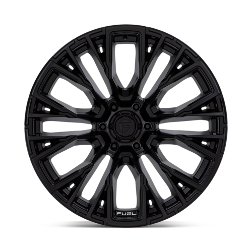 Fuel 1PC D847 REBAR 22x12 Blackout Alloy Wheel with 6x139.7 Bolt Pattern and -44 Offset