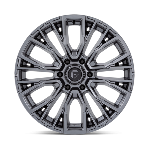 Fuel 1PC D848 Rebar 20x9 Matte Gunmetal Wheel with 6x139.7 Bolt Pattern and 1.0 Offset