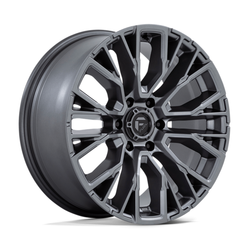 Fuel 1PC D848 Rebar 20x9 Matte Gunmetal Wheel with 6x139.7 Bolt Pattern and 20mm Offset